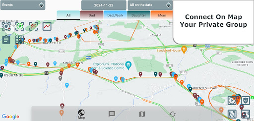 Be-Maps: Connect&Safety On Map پی سی