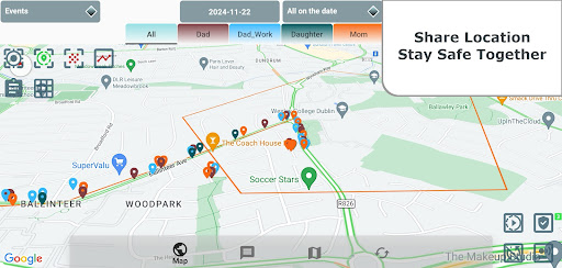 Be-Maps: Connect&Safety On Map پی سی