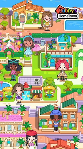 Bubby's Dollhouse Summer Town