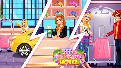 Rich Girls Hotel Shopping Game