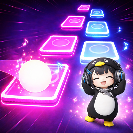 Tiles Dance Gugu Gaga Penguin PC