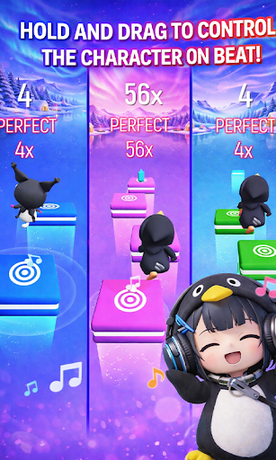 Tiles Dance Gugu Gaga Penguin PC