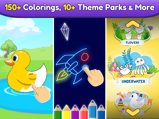 Coloring games for kids: 2-5 y PC