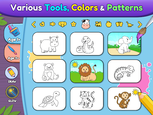 Coloring games for kids: 2-5 y PC