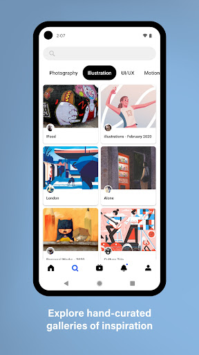 Behance - Creative Portfolios الحاسوب