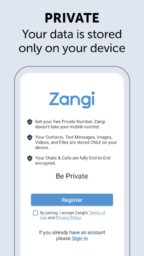 Zangi Private Messenger
