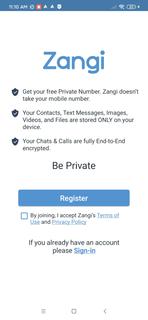 Zangi Private Messenger
