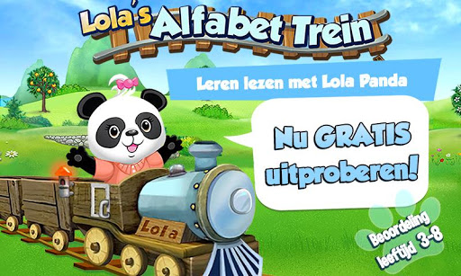 Lola Alfabet Trein-Leren lezen PC