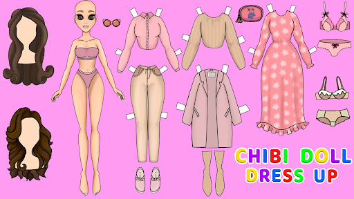 Doll Dress Up Makeup Girl Game پی سی