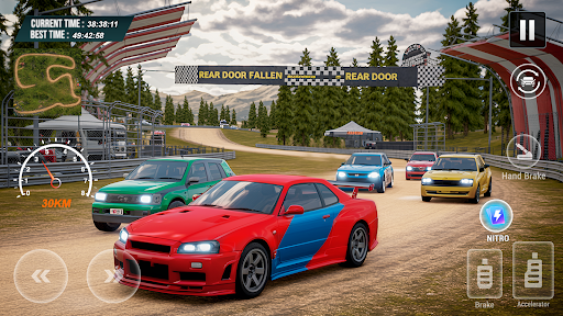 komputer Offroad Rally: Car Driving 3D