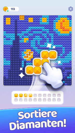 Brilliant Sort: Diamant-Puzzle