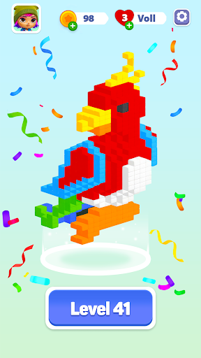 Color Cube Match: Sortieren