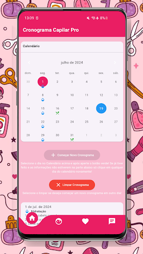 Cronograma Capilar Pro para PC
