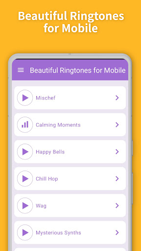 Beautiful Ringtones for Mobile پی سی