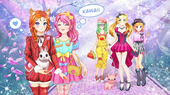 Anime Kawaii Dress Up Games