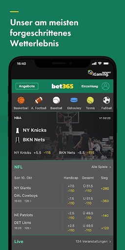 bet365 Sportwetten