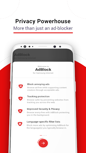 AdBlock für Samsung Internet