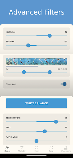 DiveTru Video Color Correction