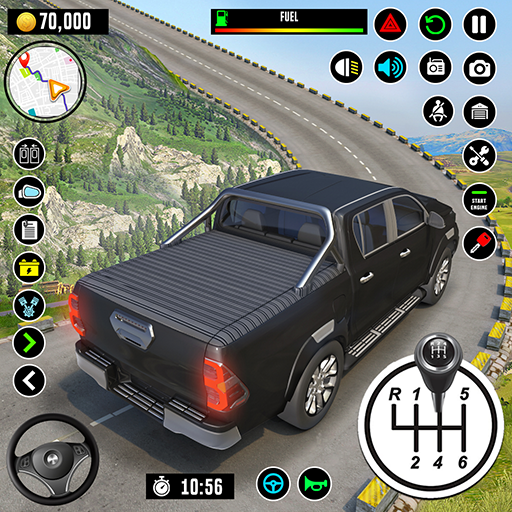 Het rijden School Auto Spellen