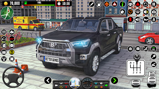 Het rijden School Auto Spellen