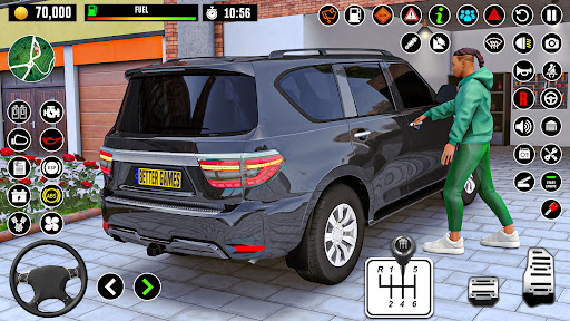 Het rijden School Auto Spellen