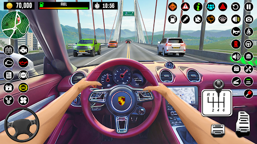Het rijden School Auto Spellen