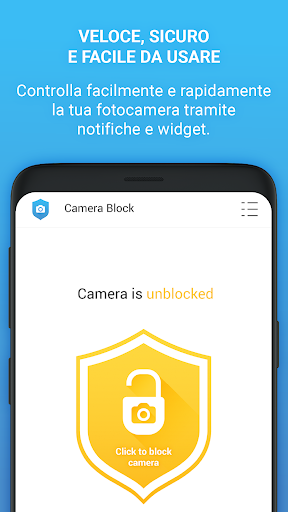 Blocco Fotocamera - Anti spia