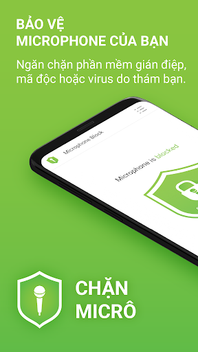 Chặn Micrô: Anti spy & Bảo mật