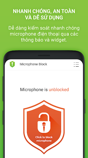 Chặn Micrô: Anti spy & Bảo mật