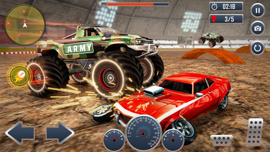 Army Monster Truck Demolition PC