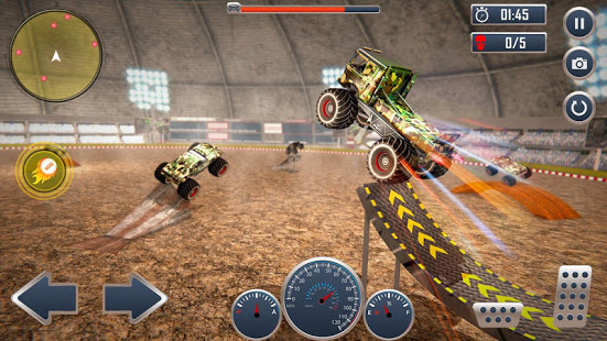 Army Monster Truck Demolition PC