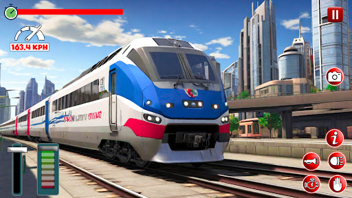 City Metro train Rail Game পিসি