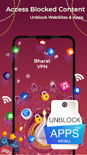 Bharat VPN - Free VPN Proxy Server & Secure الحاسوب