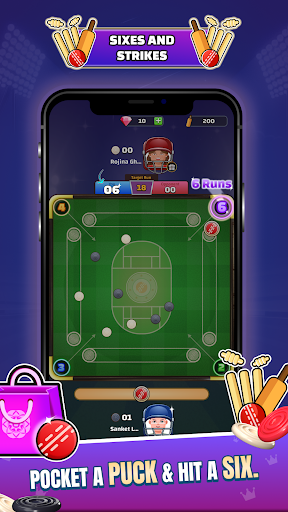 komputer Carrom Board - Disc Pool Game