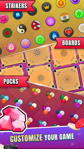 komputer Carrom Board - Disc Pool Game