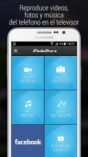iMediaShare – Fotos y música