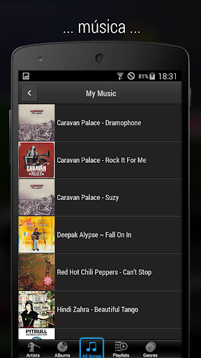 iMediaShare – Fotos y música