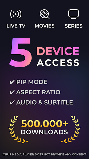 IPTV Player - Opus