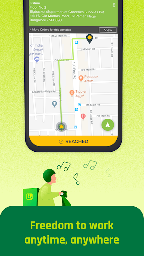 Bigbasket Delivery Partner App PC
