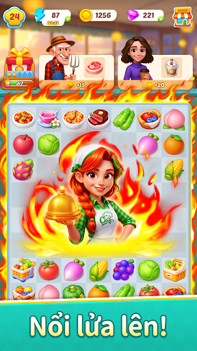 Merge Kitchen - Nấu ăn Offline PC