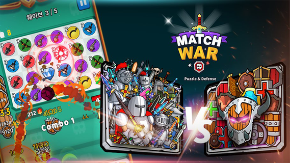 Match War! : Puzzle & Defense