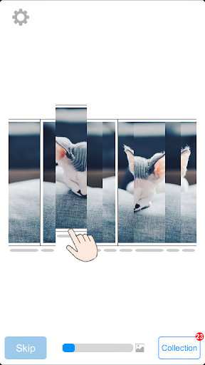 komputer Shredded Puzzle