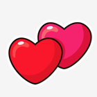 Love Emojis Stickers الحاسوب
