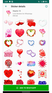 Love Emojis Stickers