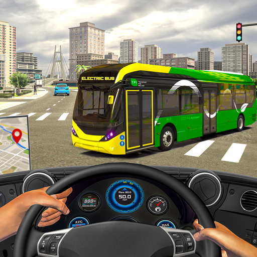 Electric Bus : City Bus Games PC