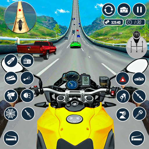 Bike Stunt 3D Bike Racing Game الحاسوب
