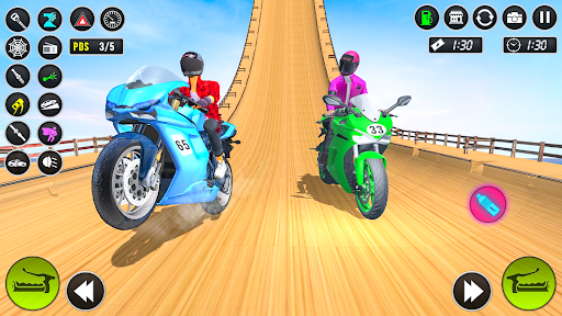 Bike Stunt 3D Bike Racing Game الحاسوب