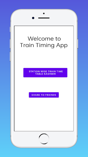 Kashmir Train Timings PC