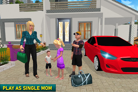 محاكاة أمي واحدة: عائلة سعيدة افتراضية الحاسوب
