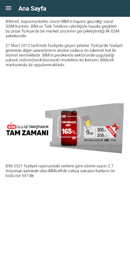 Bimcell Tarife PC